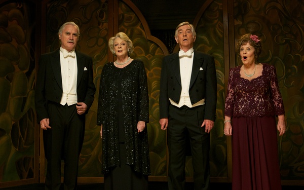 Houston Cinema Arts Festival, November 2012, Quartet, Bill Connolly, Maggie Smith, Tom Courtenay, Pauline Collins