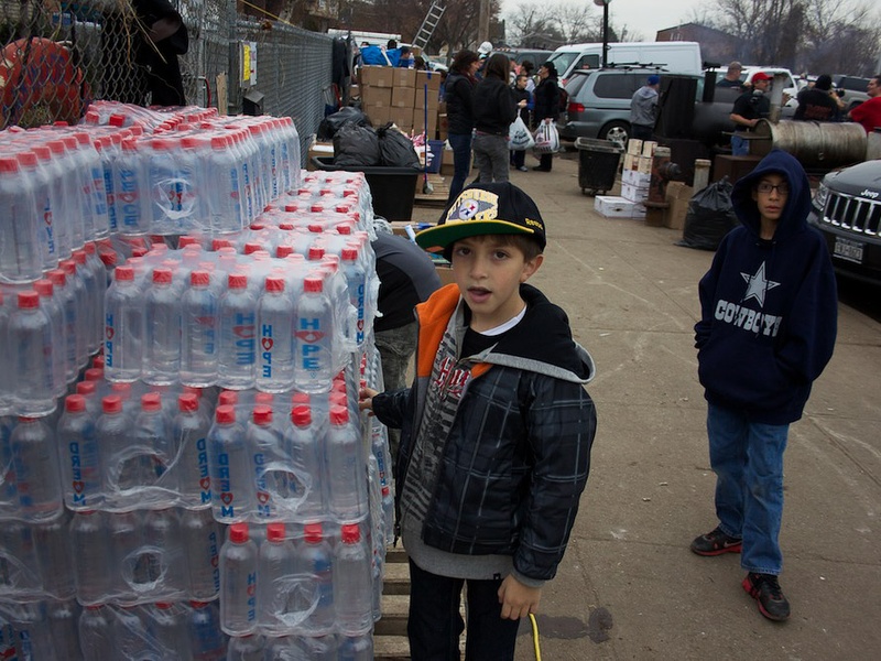 21, I Am Waters Disaster Relief, Superstorm Sandy, Elena Davis, November 2012staten island rescue camp