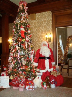 Tree with Santa