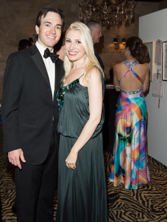 Art League Houston gala, October 2012, Danny David, Isabel David
