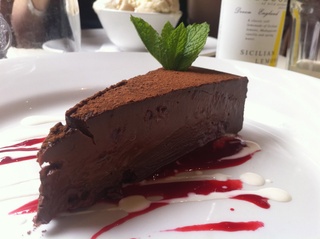 Chocolate Truffle Cake at The West End