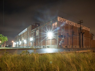 Places-Unique-Saint Arnold Brewing Company-exterior-night