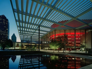 Winspear Opera House in Dallas Arts District