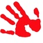 News_red hand print