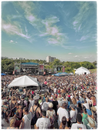 Summer Fest, crowd shot, June 2012