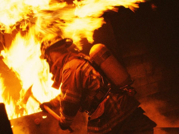 firefighter action