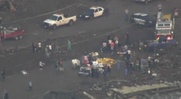 Shot from Moore, Oklahoma tornado destruction