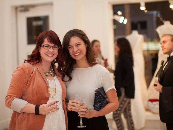 2734, Austin Scarlett trunk show at Mia Bridal, December 2012, Erin Crouch, Lauren Simkins