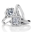 Tacori Art Deco Solitare Rings