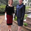 Heritage Society fashion, Margaret Justus, Martha Williams, December 2012