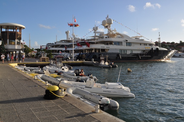 5, St. Barts yacht