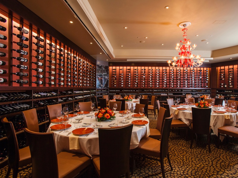 Tony's wine room