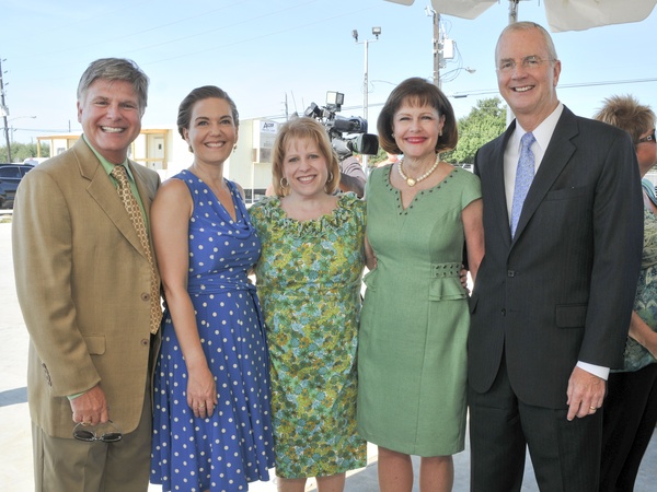 Tom Seerden, Betty Guzman, Sandy Biggers, Debbie Gibson, Gary Gibson, Hope Lodge Houston