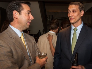 Houston Ballet Barre, August 2012_Jim Nelson (left) Nick Zdeblick