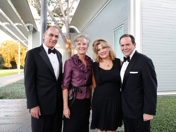 Yo-Yo Ma at The Menil, September 2012, Michael Amini, Molly Amini, Lisa Simon, Jerry Simon
