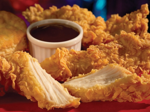 Popeye's chicken, fried chicken