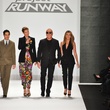 Zac Posen, Heidi Klum, Michael Kors, Nina Garcia, Project Runway, Mercedes-Benz Fashion Week, February 2013