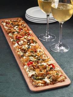 Seasons 52, restaurant, Spicy Chipotle Shrimp Flatbread