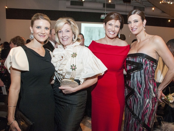12, CAM gala, March 2013, Stephanie Cockrell, Kathryn Smith, Rosemarie Johnson, Melissa Mithoff
