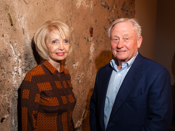 Peveto Border Paintings opening, September 2012, Sherry Applewhite, Billy Burge