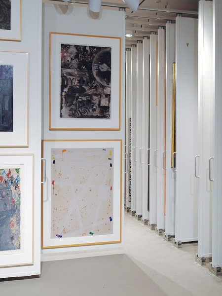 News_Menil_painting_storage, treasure room