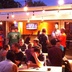 D&T Drive Inn ice house bar crowd patio at night