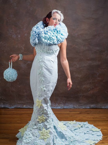 Dallas Mom Creates Award Winning Wedding Gown From Unexpected Dallas Mom Creates Award Winning Wedding Gown From Unexpected Material Culturemap