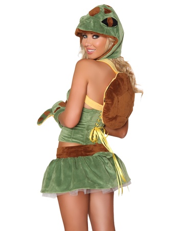 Halloween costumes, sexy sea turtle, October 2012