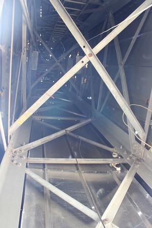 Alabama Theater Construction, Sign Interior, June 2012
