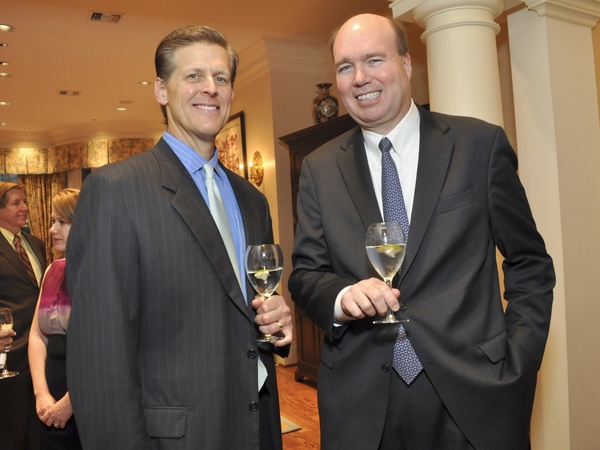 Houston Symphony, Underwriter Dinner, August 2012, Cole Dawson, Larry Kellner