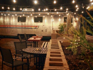 Stay Gold_Austin bar_outside patio_trailer