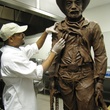 Deborah Elias, My Favorite Things, March 2013, Chef Mahesh with chocolate cowboy, Hilton Americas