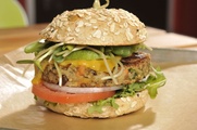 Hopdoddy Burger's Janis Joplin veggie burger