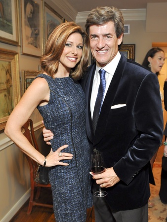 012, Houston Ballet Ball kickoff party, October 2012, Dominique Sachse, Nick Florescu