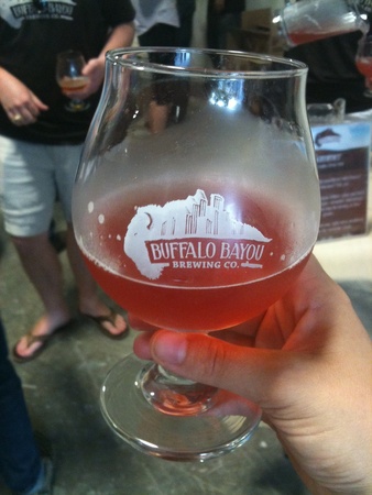 News_Buffalo Bayou Brewing Co._hibiscus whit beer_May 2012