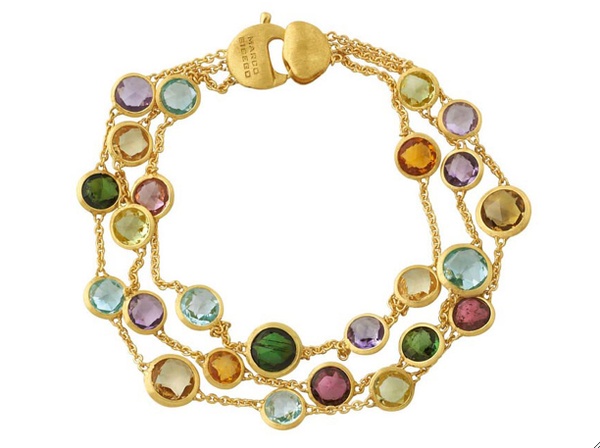 Marco Bicego three row Jaipur bracelet