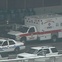 Ambulance outside of Bush Intercontinental Airport after shooting