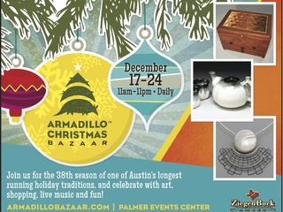 flyer for 2013 Armadillo Christmas Bazaar