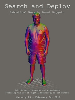 Austin Community College Art Department presents "Seek & Deploy" Brent Baggett Sabbatical Exhibition Artist Reception