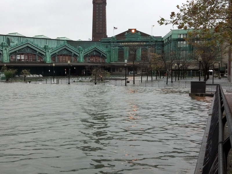 Hurricane Sandy, photos, October 2012, Eric Hahn, Noboken, N.J., flooding