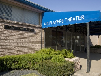 Places-A&E-A.D. Players Theater-front entrance-1