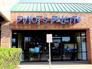 Pinot's Palette located on South Lamar in Austin, TX.