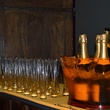 Davon, Champagne Friday, Veuve Cliquot dinner, October 2012, flutes, Champagne