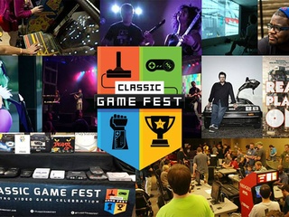 poster collage Classic Game Fest presented by Game Over Video Games
