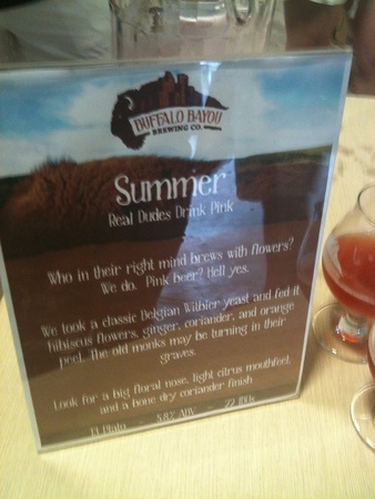 News_Buffalo Bayou Brewing Co._hibiscus whit beer_May 2012
