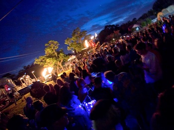 News_Art Car Ball_crowd_night