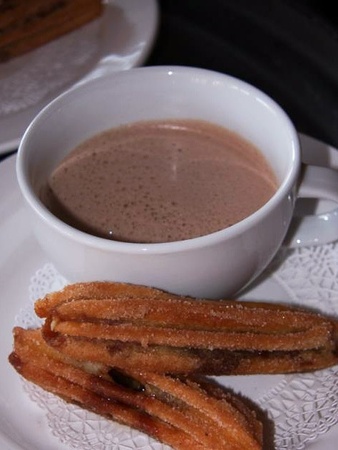 hot chocolate, Hugo's
