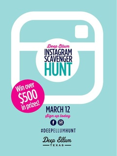 Deep Ellum Instagram Scavenger Hunt