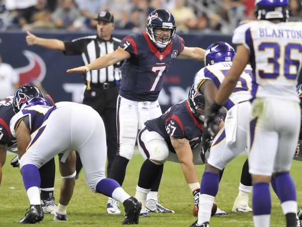 Case Keenum Texans Vikings