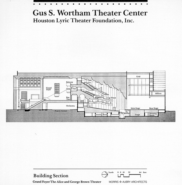 News_Wortham Theater_Grand Foyer/Theater Building Plan_May 2012